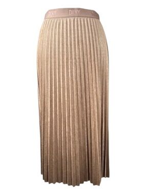 DKNY Pleated Midi Skirt, Size S.